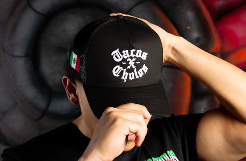 Tacos X Cholos Trucker Hat