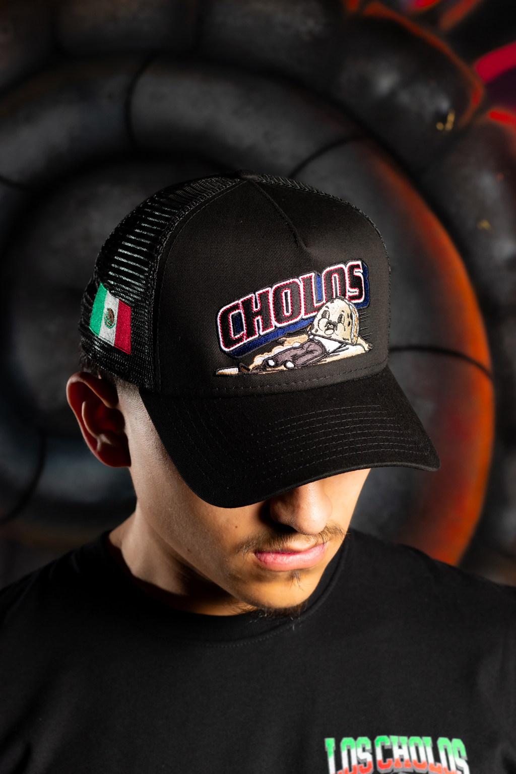 Cholos Taco Guy Trucker Hat