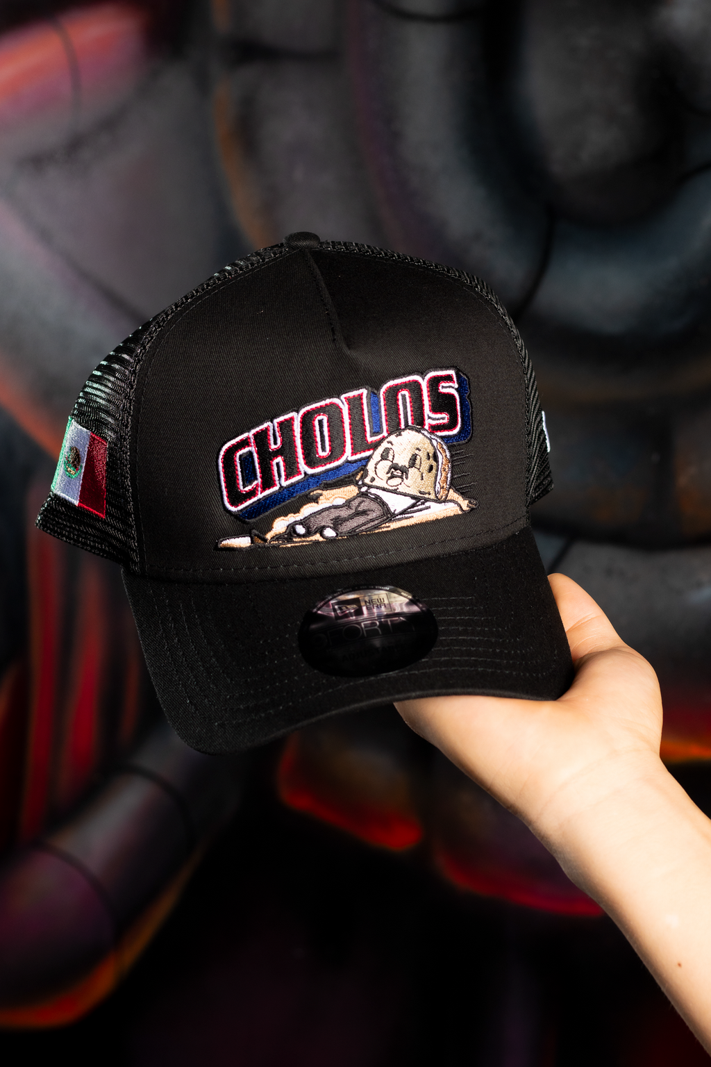 Cholos Taco Guy Trucker Hat