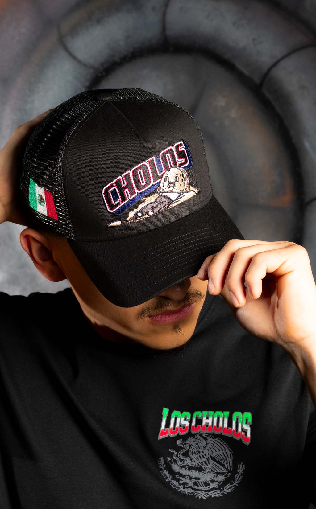 Cholos Taco Guy Trucker Hat