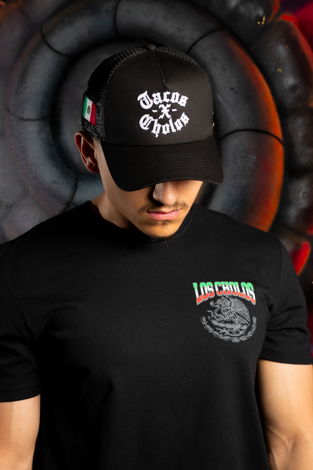 Tacos X Cholos Trucker Hat